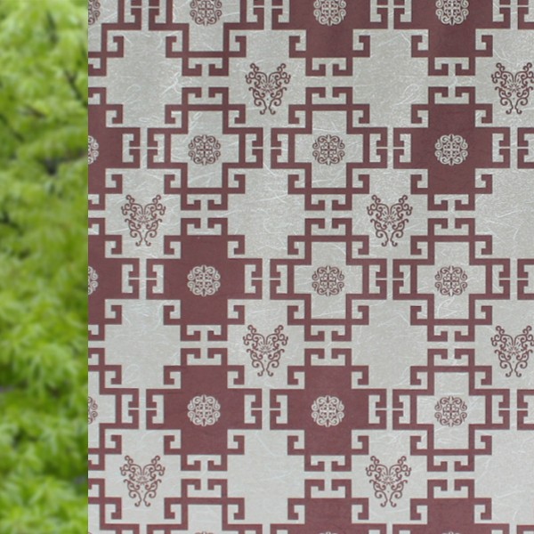 Combo 5m giấy dán kính - họa tiết nâu