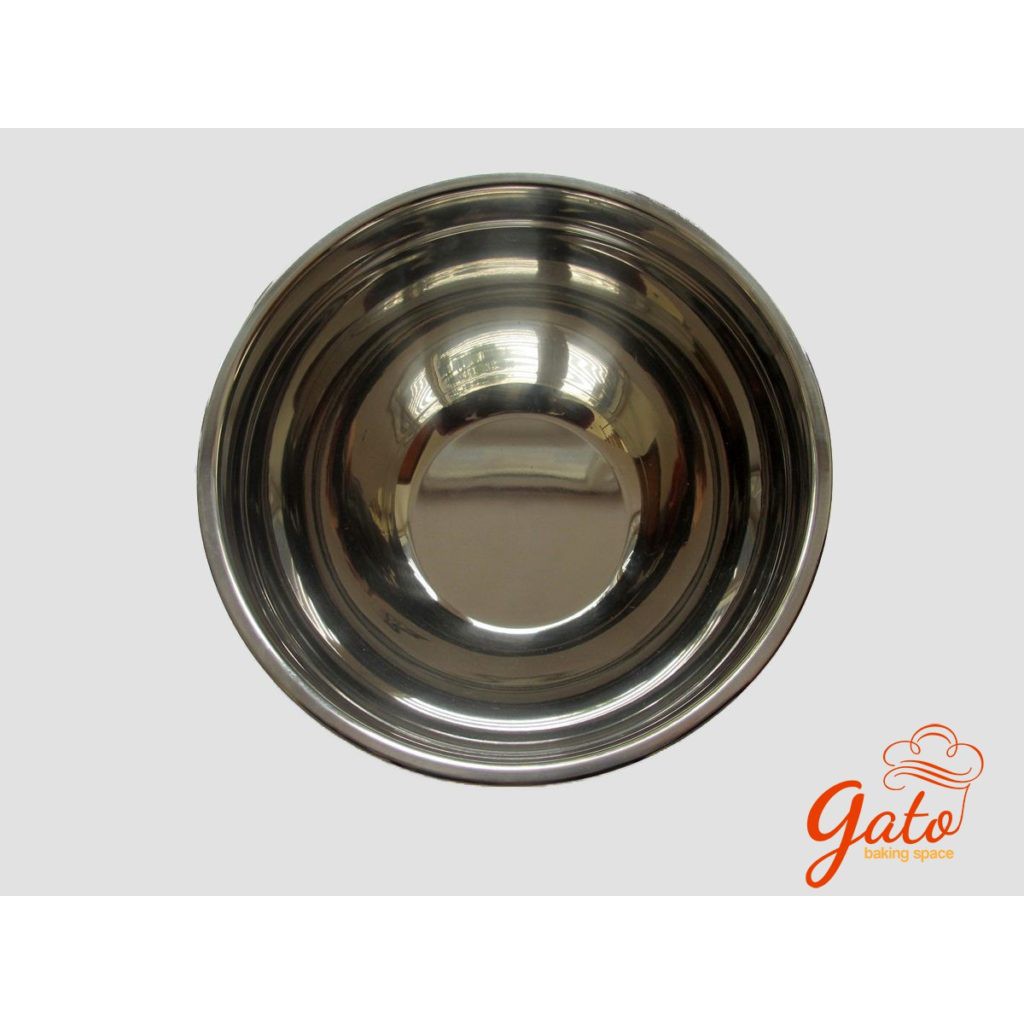 Bát trộn inox 24cm đế cao su