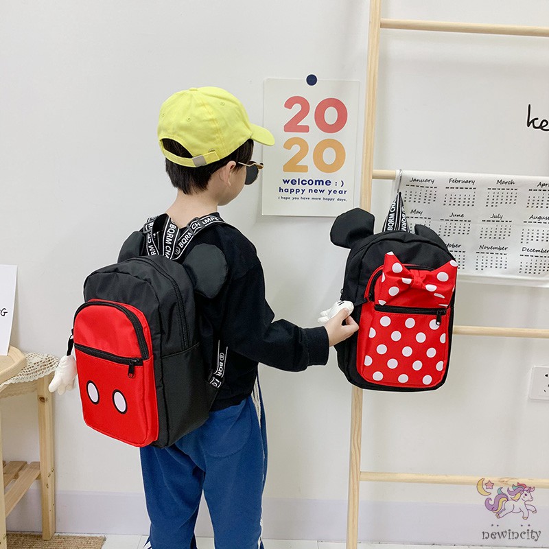 Ba Lô In Họa Tiết Hoạt Hình Dễ Thương Cho Bé