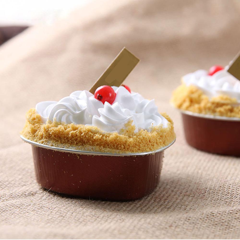 Đế Lót Bánh Cupcake Bằng Lá Nhôm Chống Dầu Tiện Dụng