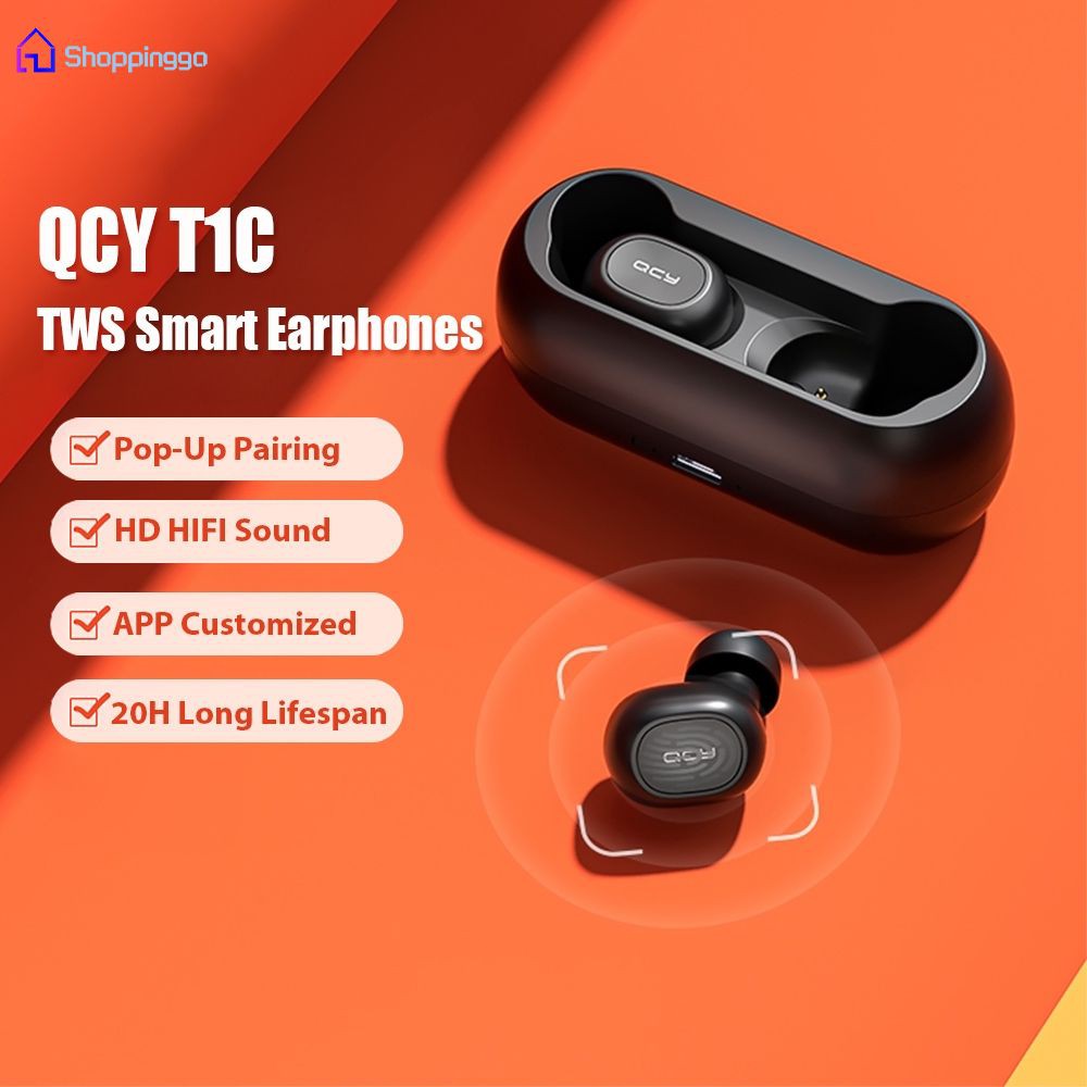 Tai Nghe Bluetooth 3d Qcy Qs1 Tws 5.0 Âm Thanh Hay Và Phụ Kiện