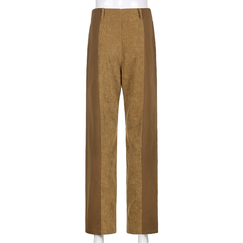 [Mã FAGREEN55 giảm tới 30K đơn 99K] Quần dài chất nhung lưng cao trẻ trung sành điệu cho nữ | BigBuy360 - bigbuy360.vn