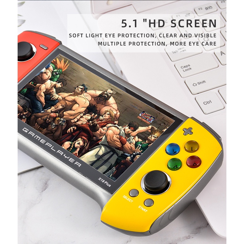 Máy Chơi Game 4 Nút Super Console X Stick 4K HDMI - 30.000 Game PSP/PS1/N64/Dreamcast