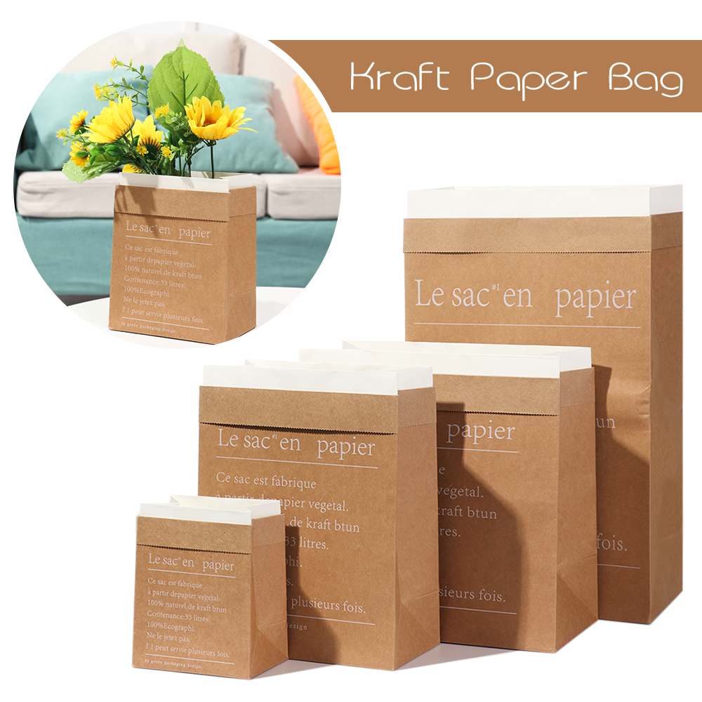 Túi Giấy Kraft Đựng Vật Dụng Trang Trí Tiện Dụng