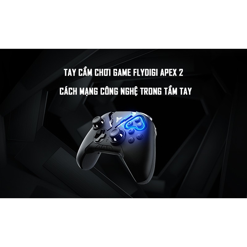 Flydigi Apex 2 Bản Full Combo I Tay cầm chơi game Liên quân, COD, PUBG cho IOS, Android và PC,TV