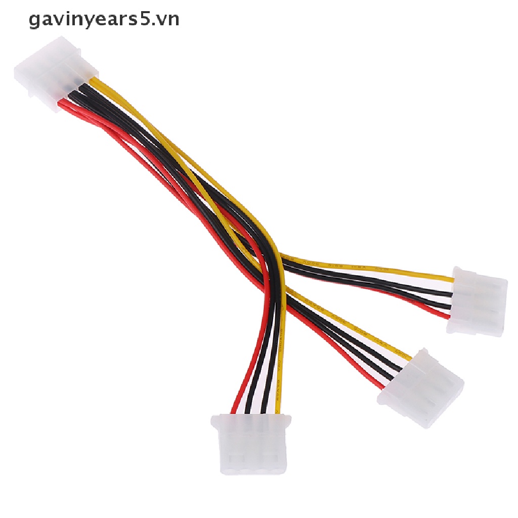 Dây Cáp Chia Nguồn 4 Pin IDE 1 Sang-3 Molex IDE Female