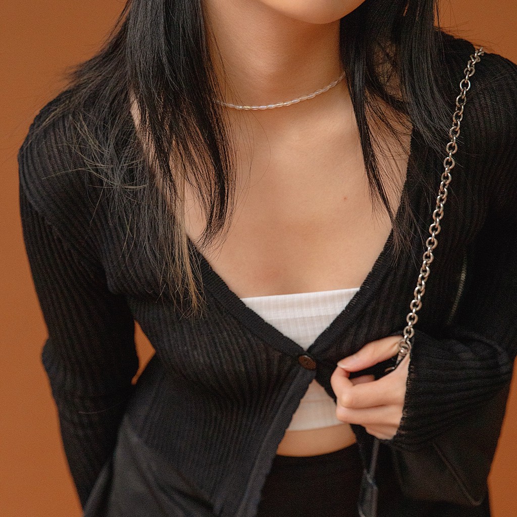 Naked By V - Áo Cropped Cardigan | BigBuy360 - bigbuy360.vn