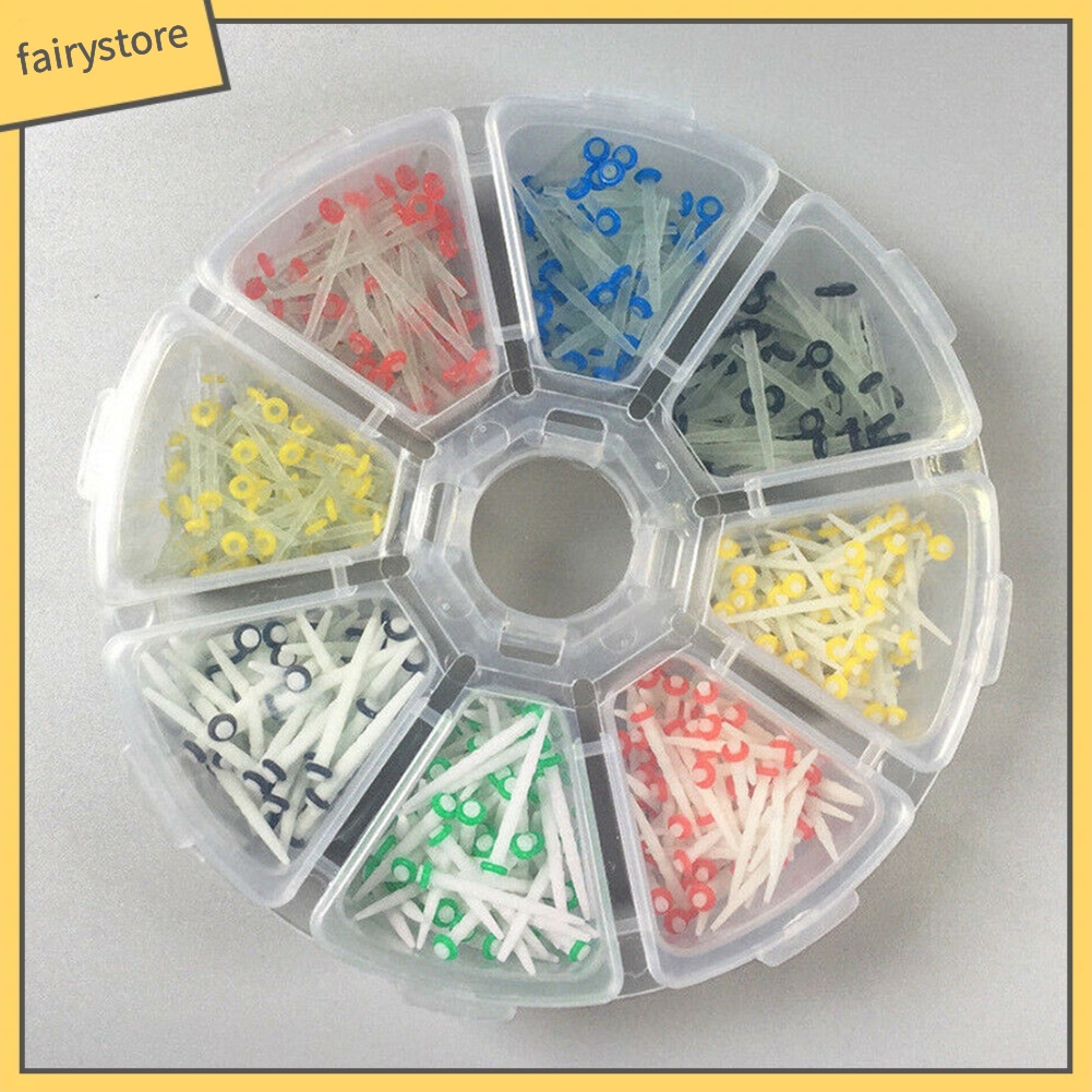 [Hàng mới về] Set 200 chốt sợi thủy tinh phục hồi răng thạch anh 1.2/1.4/1.6/1.8mm