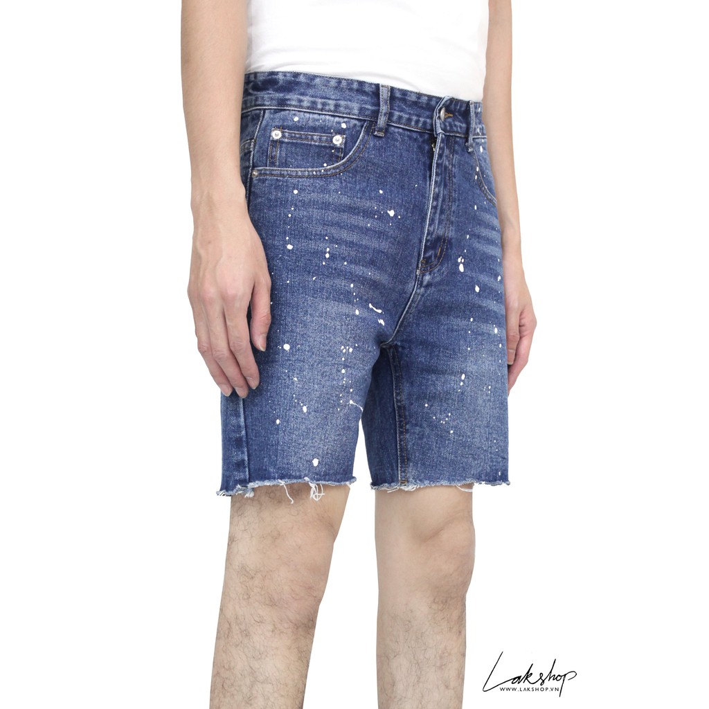 Quần Blue Croped Short Jeans