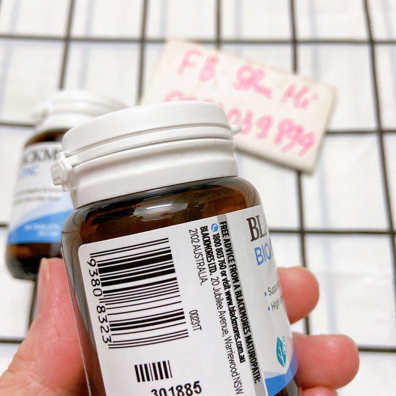 Blackmores Bio Zinc - Viên uống bổ sung Kẽm 84viên | Thế Giới Skin Care