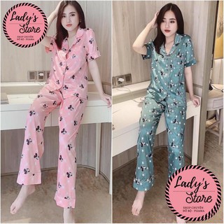 [XẢ KHO] BỘ LỤA THIẾT KẾ HOT CỘC TAY-QUẦN DÀI [Ảnh thật+Video]