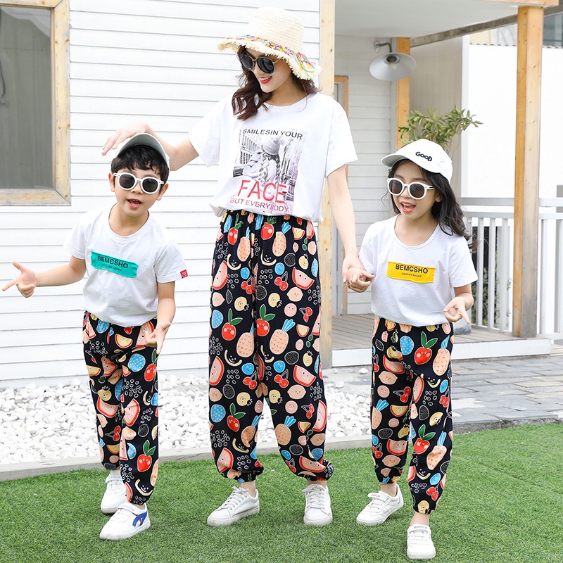 Quần Dài Chống Muỗi Chất Liệu Mềm Mại Thời Trang Mùa Hè Cho Bé 100-150cm