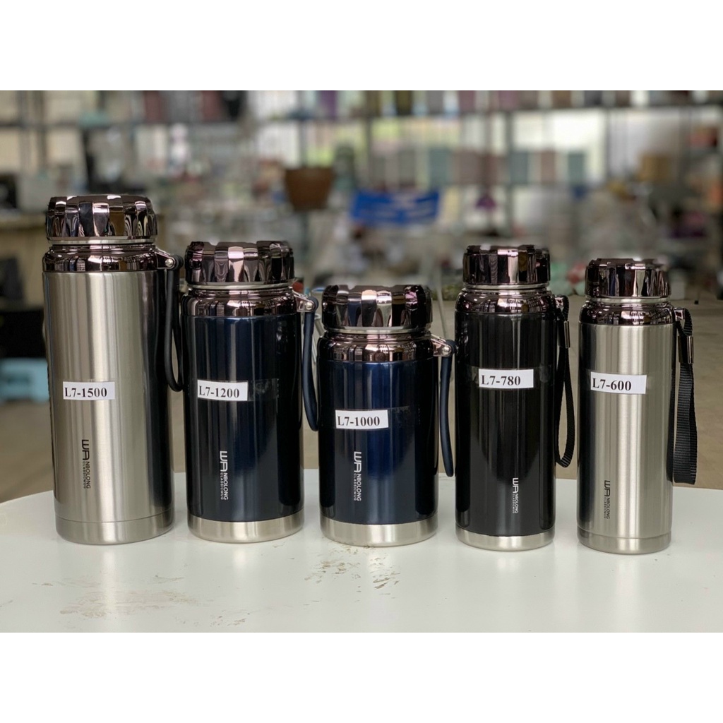 BÌNH GIỮ NHIỆT INOX KIM CƯƠNG BAOL CAO CẤP 1.5 LÍT GIỮ NÓNG HOẶC LẠNH SIÊU LÂU