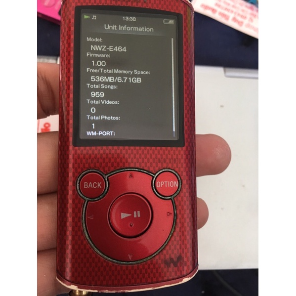 Máy nghe nhạc sony walkman e464 8g