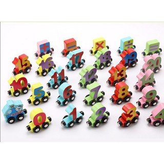 ĐỒ CHƠI ĐOÀN TÀU SỐ, CHỮ BẰNG NAM CHÂM GIÚP CON NHẬN BIẾT SỐ, CHỮ CÁI VÀ PHÁT TRIỂN TƯ DUY