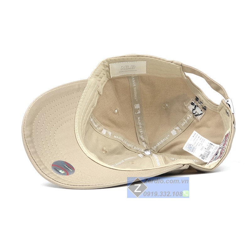 Mũ lưỡi trai Ny Classic form mềm cho nam và nữ màu đen, be full tem tag - M120