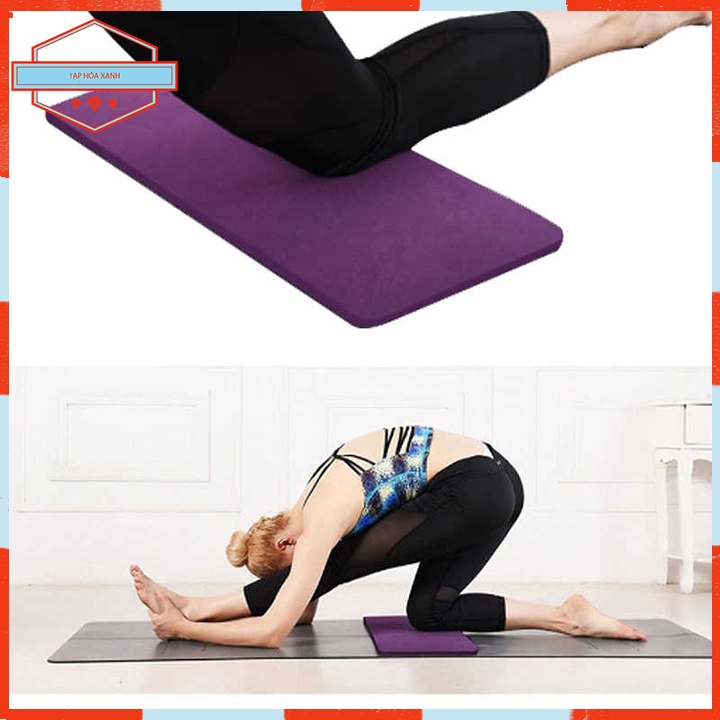 Combo 2 Thảm Lót  Tay Yoga Chữ Nhật (Vuông) 17cm X 17cm X 7mm Đệm Thể Thao Tiện Lợi