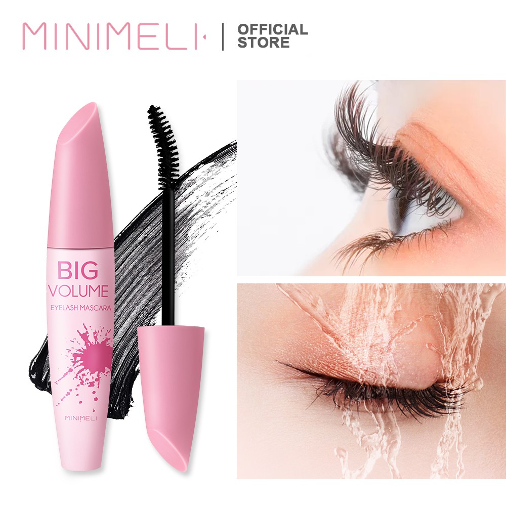 MINIMELI Mascara Chuốt Mi Lâu Trôi Chống Thấm Nước 30g