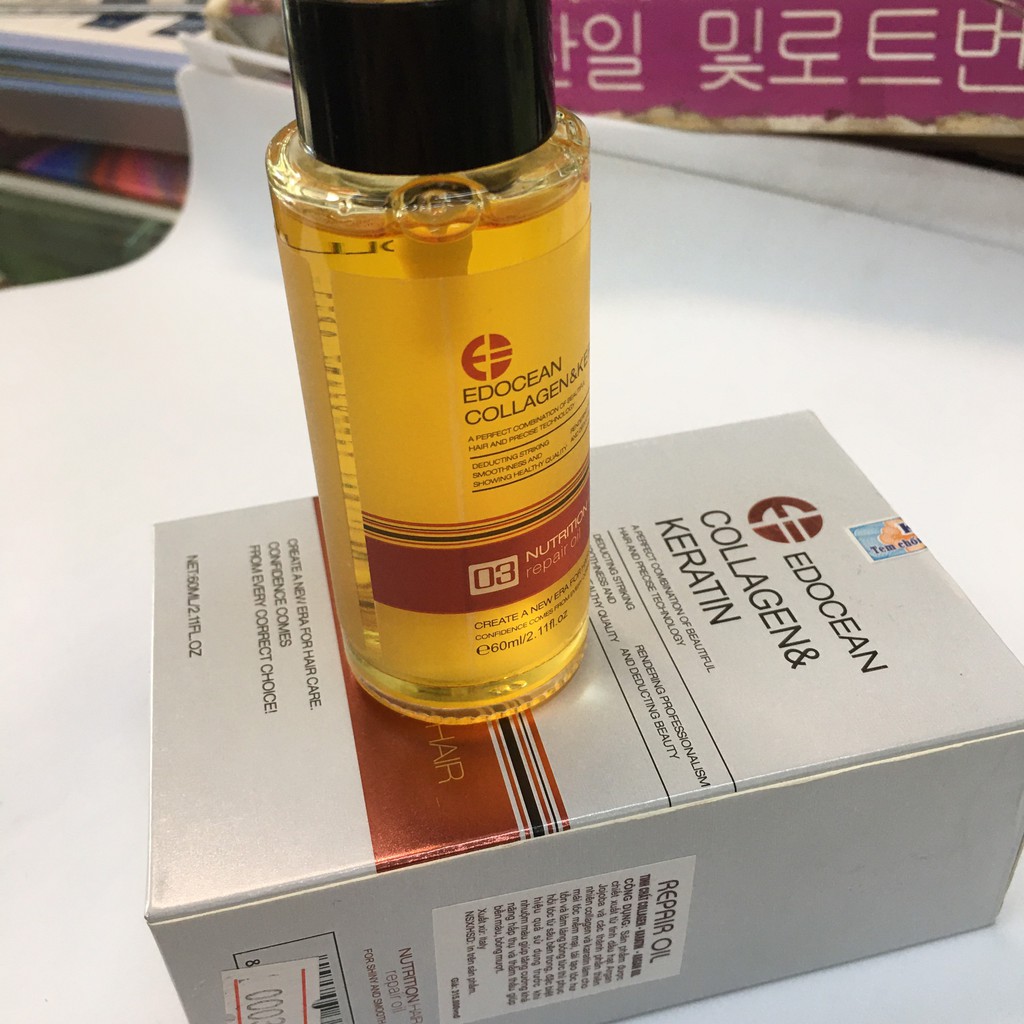 Tinh dầu dưỡng tóc dành cho tóc yếu -giữ nếp tóc không gây bết dính tóc _ hàng cao cấp chính hãng nhập khẩu ý