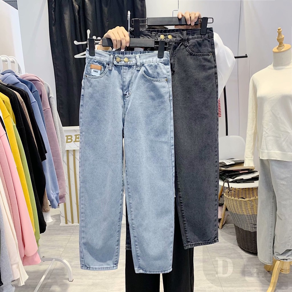 Quần jean DADUHEY lửng phong cách năng động thời trang trẻ trung dành cho nữ