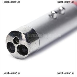 Bút Chiếu Tia Laser Đỏ 3 Trong 1