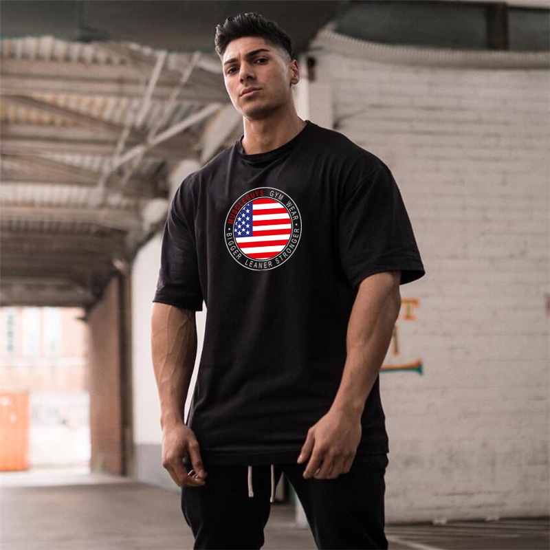 Áo Thun Cotton Tay Ngắn Thời Trang Mùa Hè Cho Nam