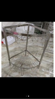 Kệ góc 3t inox