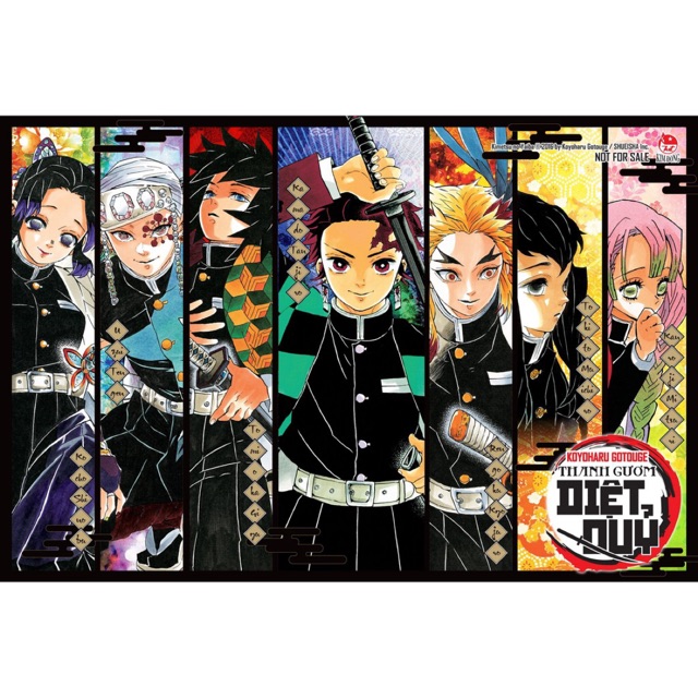 Poster - Thanh gươm diệt quỷ- NXB Kim Đồng | Shopee Việt Nam