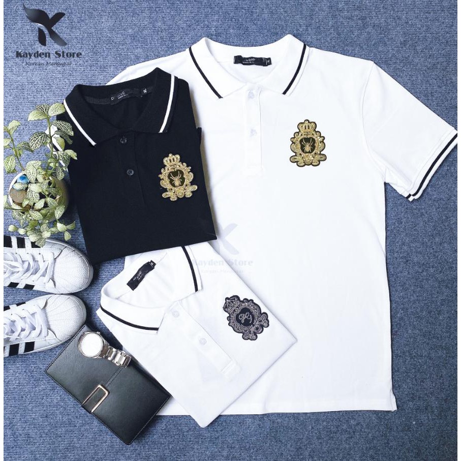 Áo Polo Nam Thêu Đá DG VNXK Đẹp, Hình Thật Full Tem Tag | BigBuy360 - bigbuy360.vn