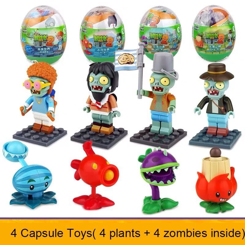 Bộ Đồ Chơi Lắp Ráp Mô Hình Plants And Zombies Vui Nhộn