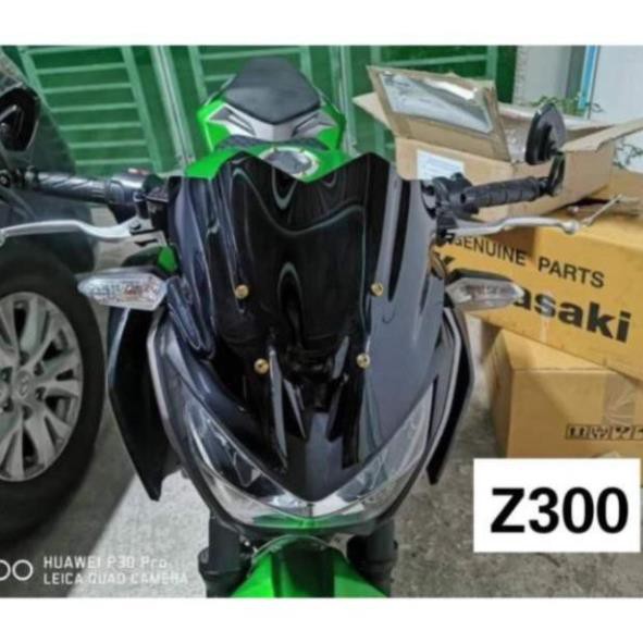 Kính gió độ Kawasaki Z300 - kính thailand