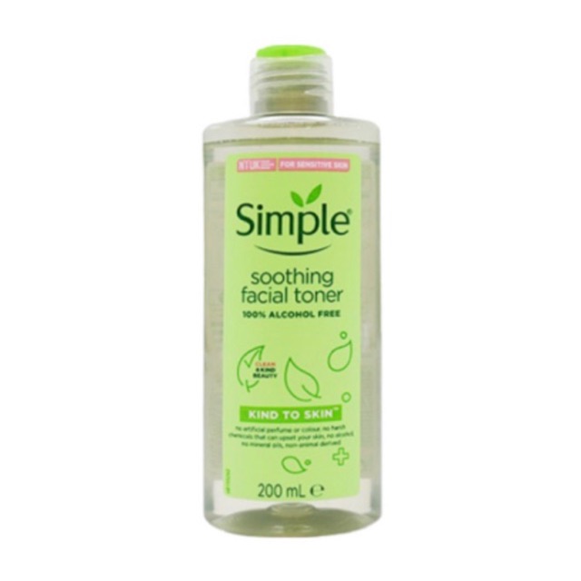 [BẢN MỚI] Nước hoa hồng Simple Soothing Facial Toner 200ml | BigBuy360 - bigbuy360.vn