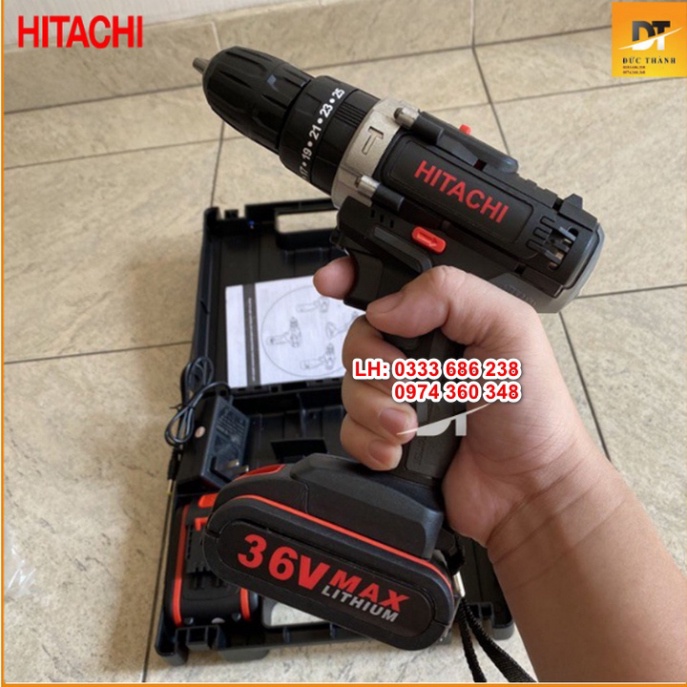 Siêu hot Máy khoan pin 36V HITACHI đa chức năng.