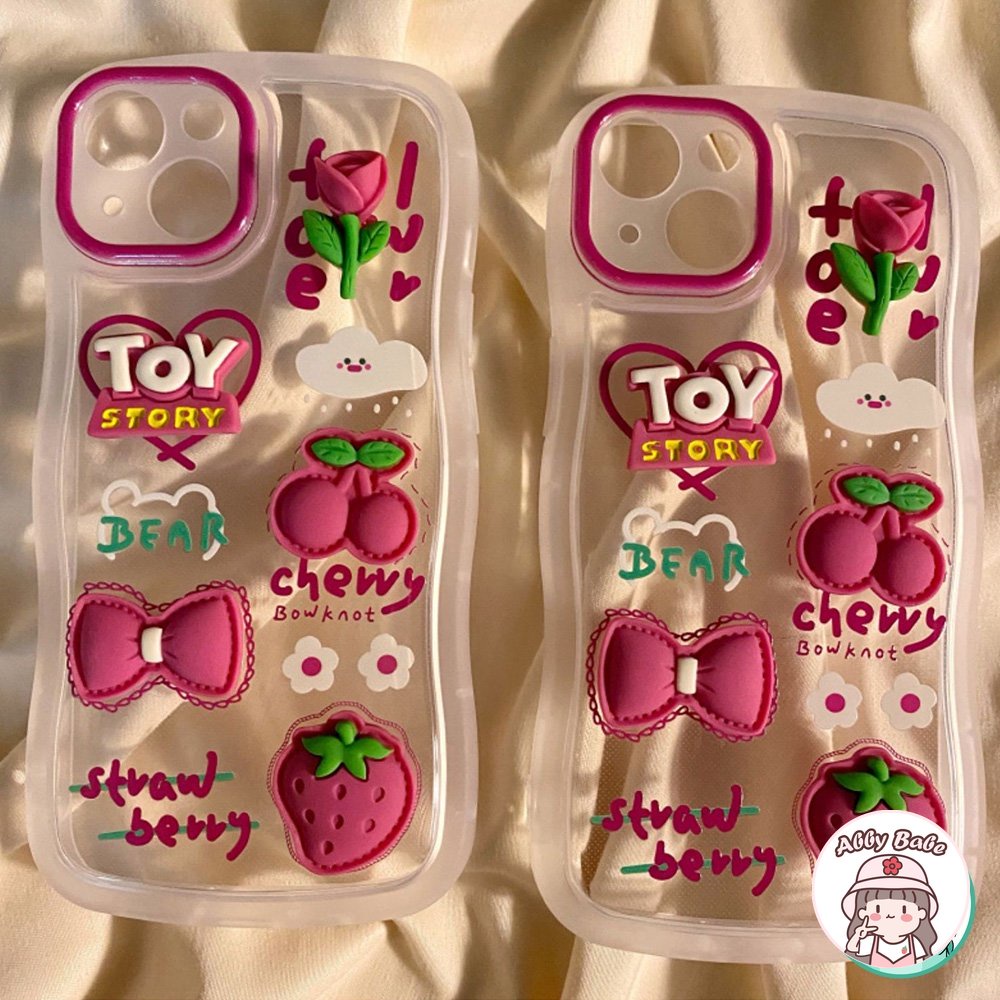 Ốp Điện Thoại TPU Mềm Chống Sốc Hình Hoa Nơ 3D Cho Iphone 14 Pro Max 11 7Plus 13 12 11 Pro Max X XS 12 13 XR