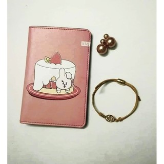 Ví bọc hộ chiếu (passport) in hình Cooky BT21 - mã BT210046 có in theo yêu cầu