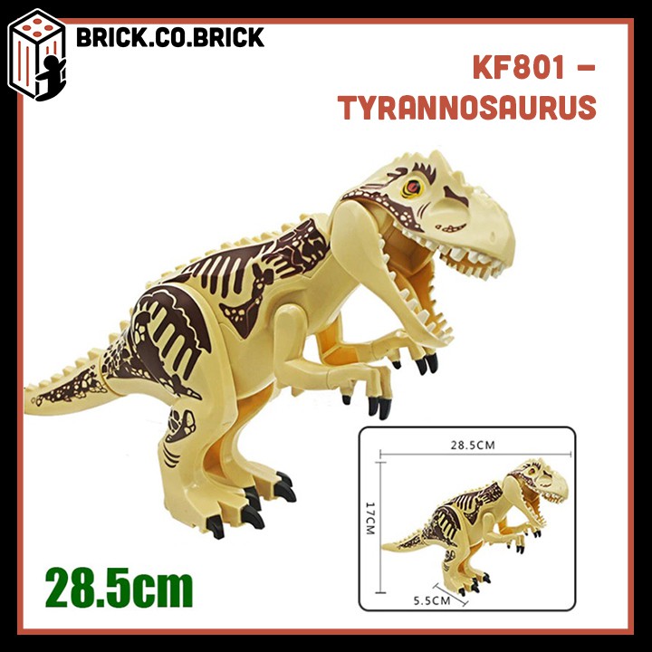 COMBO HOT -Đồ chơi lắp ráp sáng tạo - Mô hình Khủng long Non lego-Dinosaurs Jurassic Park- KF801 - KF802