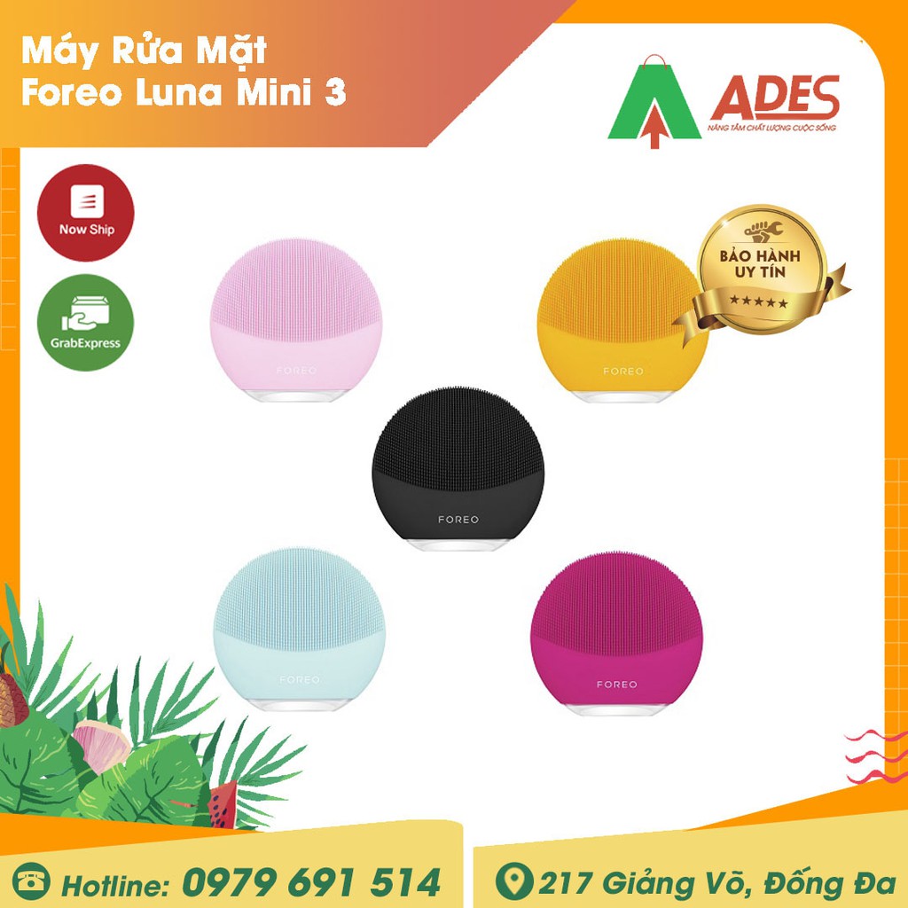 Máy Rửa Mặt Foreo Luna Mini 3 - Đảm bảo chính hãng - Bảo hành 2 năm