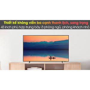 Smart Tivi Samsung 4K 50 inch UA50AU8100 Mới 2021 Độ nét gấp 4 lần Full HD nhờ hỗ trợ độ phân giải 4K.