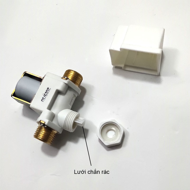 Van nước điện từ thường đóng loại TS1013-12V hoặc 220V tùy chọn, ren ngoài DN15-G1/2