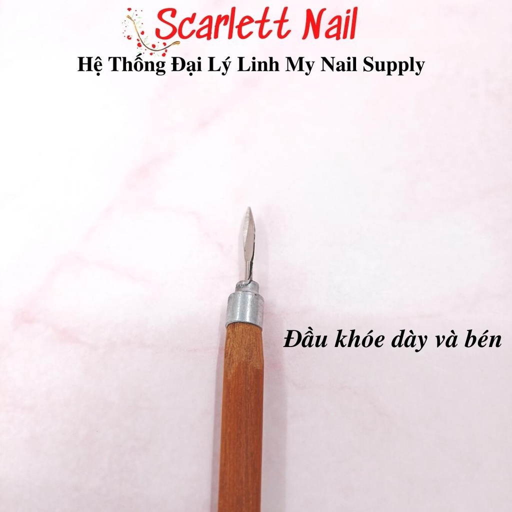 Cây Lấy Khóe Cán Gỗ - Lấy Khóe Móng Tay Móng Chân Siêu Bén