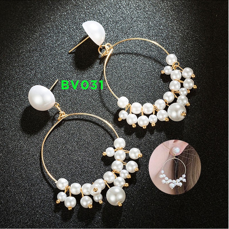 Bông Tai, Khuyên Tai, Bộ Sưu Tập Thời Trang Nữ, Phong Cách Hàn Quốc