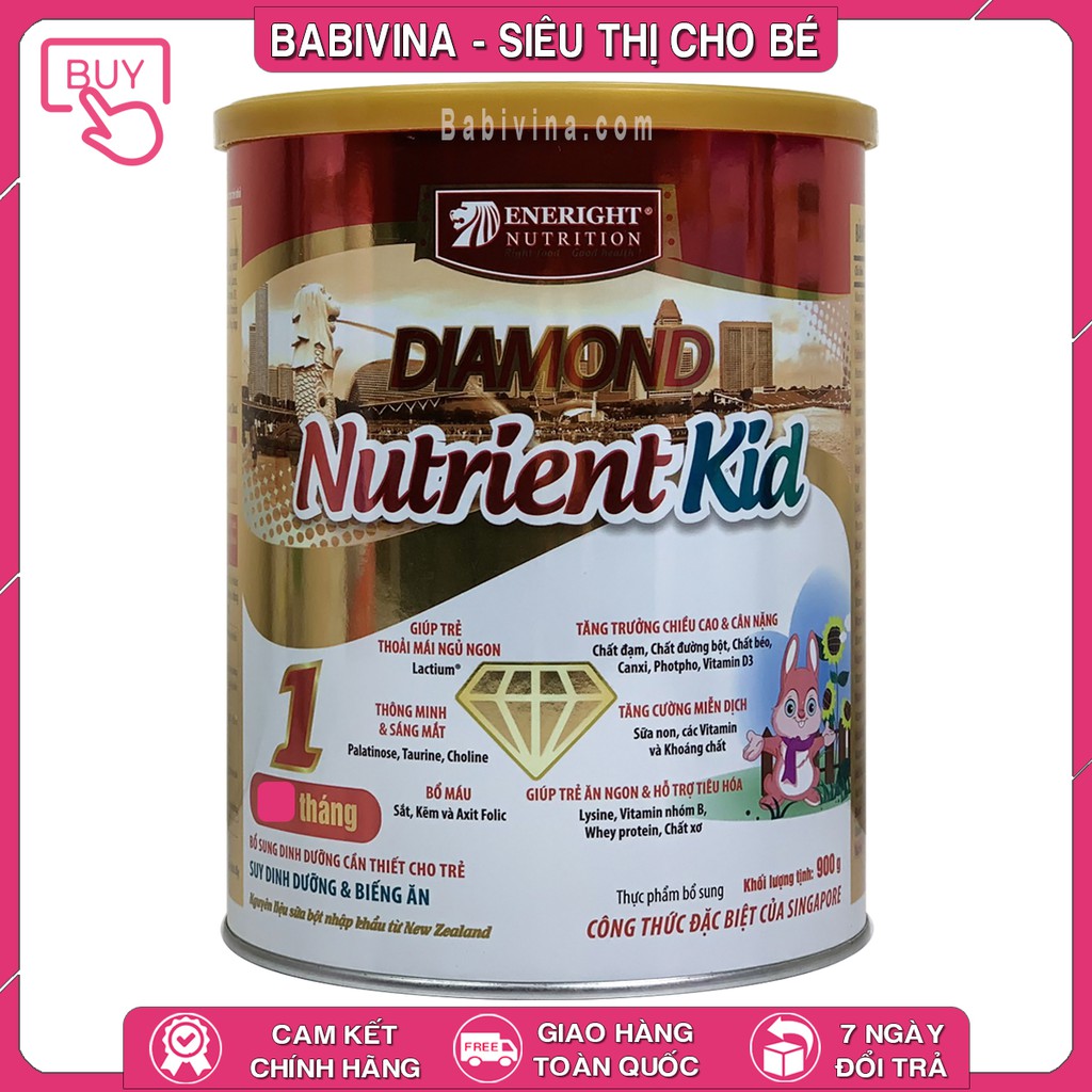 [LẺ GIÁ SỈ] Sữa Diamond Nutrient Kid 1, Mua Nutrient Kid Chính Hãng Eneright, Date Mới, Giá Tốt Nhất Tại Babivina