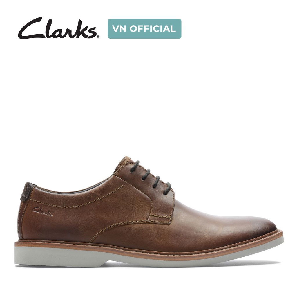 Giày Da Nam CLARKS Atticus LTLace màu nâu size 40