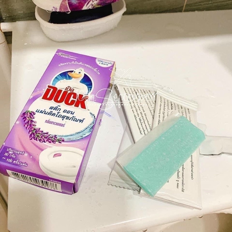 Miếng dán khử mùi bồn cầu con vịt chuẩn Thái Lan