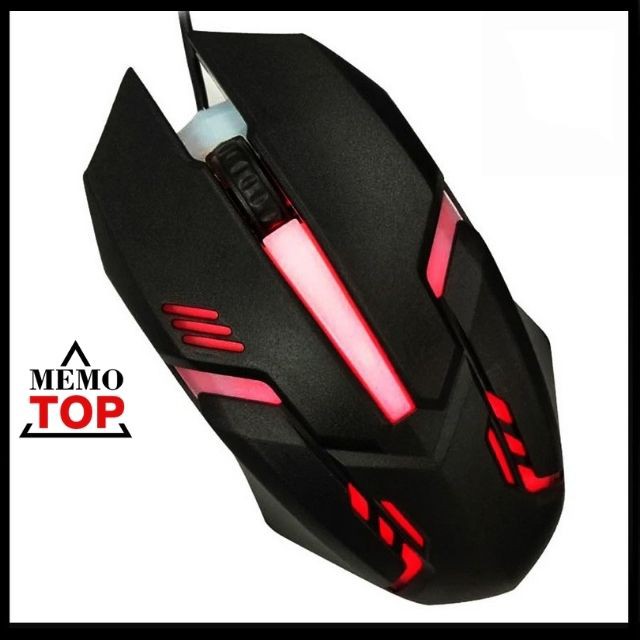 Chuột máy tính có dây Led C05 đèn 7 màu, Mouse Gaming Chơi Game, Dùng Văn Phòng Cực Tốt, Chuột Laptop - Memotop