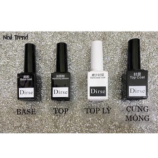 Base Top Cứng Móng Top Lỳ Dirse, Liên kết bóng bền đã có thành phần kiềm dầu, Lớp bóng phủ cho tiệm Nail