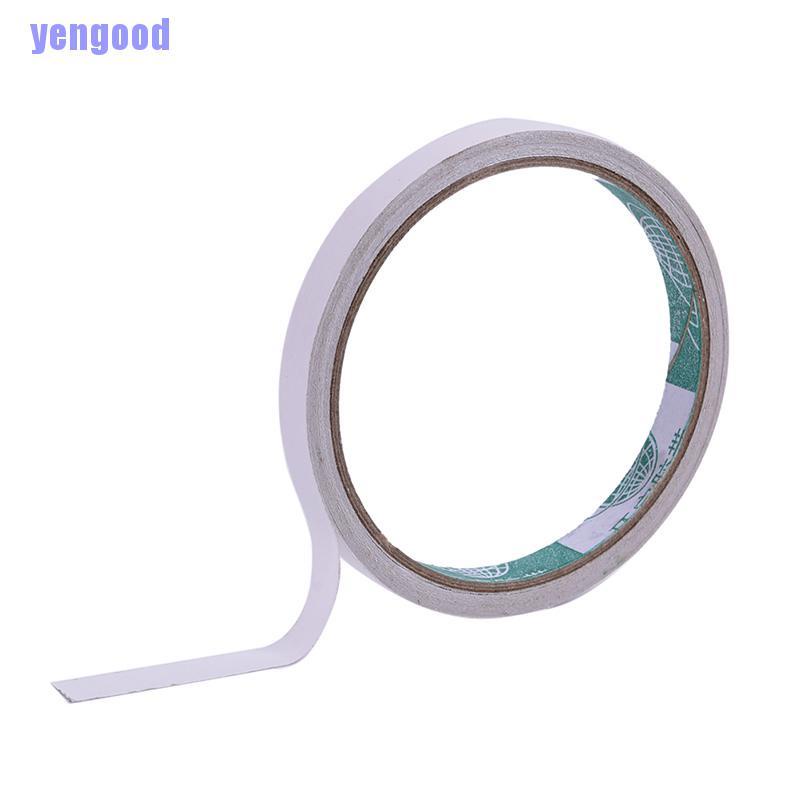 Cuộn băng keo hai mặt màu trắng dài 5m/8m tiện dụng