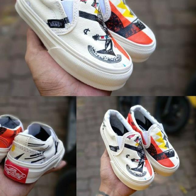 Mã-655|Giày Thể Thao Vans Thiết Kế Năng Động Hợp Thời Trang Cho Bé