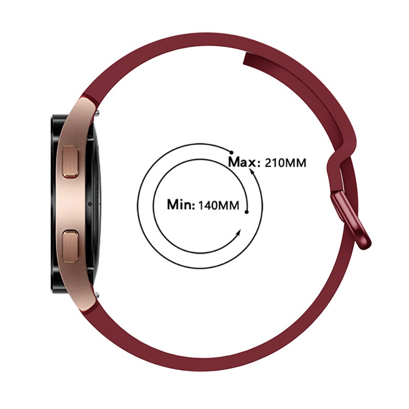Dây Đeo Silicone Thể Thao Cho Đồng Hồ Thông Minh Samsung Galaxy Watch 4 / Watch4 Classic / Watch 5 pro