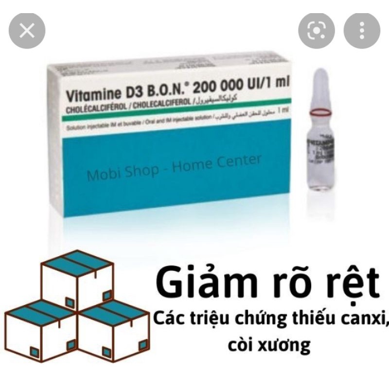 D3  bon của pháp .6 tháng uống 1 lần,